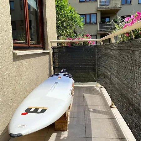 Nadmorski Apartament Z Duzym Tarasem, Przy Plazy غدانسك